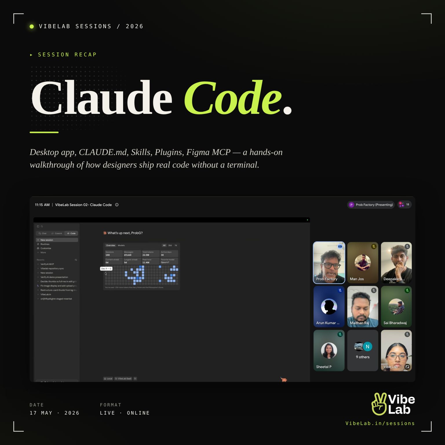 VibeLab Session 02 — Claude Code — a VibeLab event